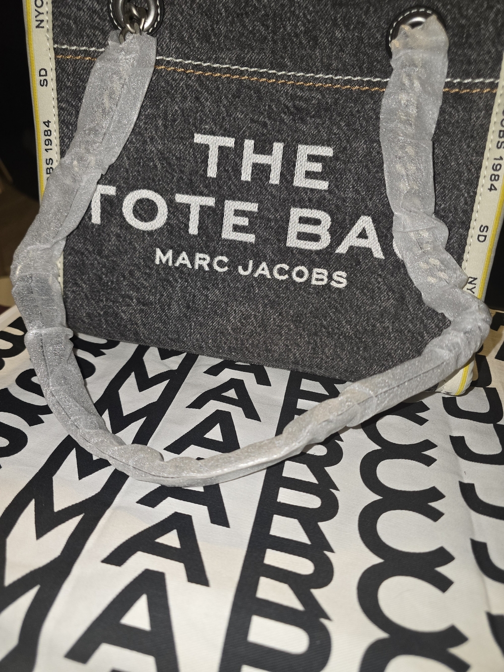 Marc Jacobs The Tote Bag in Dark Denim